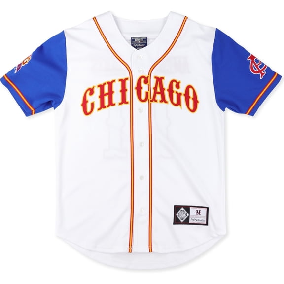 Big Boy Chicago American Giants S5 Adult Baseball Jersey [White - S]