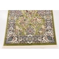 thumbnail image 6 of Rugs.com Rabia Collection Rug – 3' x 13' Runner Green Low Rug Perfect For Hallways, Entryways, 6 of 8