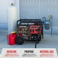 thumbnail image 6 of DuroStar DS13000MXT 13,000W/10,500W 500cc Electric Start Tri Fuel Portable Generator w/ CO Alert, 6 of 8