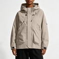 thumbnail image 5 of WRKEKC Windbreaker Jackets for Women Hooded Long Sleeve Zip Up Waterproof Windproof Outdoor Casual Coat with Pockets, 5 of 6