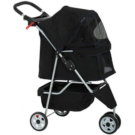 Bestpet Pet Stroller  3 Wheels  Travel Folding Carrier T13