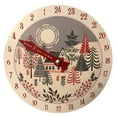 thumbnail image 2 of RKSTN Kitchen Utensils Christmas Advent Collection Decorative & Reusable Wooden Countdown Calendar, Wall Clock Christmas Countdown Calendar Kitchen Utensils Set, 2 of 6