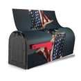 thumbnail image 3 of Yiaed American Flag Print Mailbox Covers, Magnetic Mailbox Cover, Mail Box Covers for Garden Outdoor Decor Box Covers-21x18 in, 3 of 8