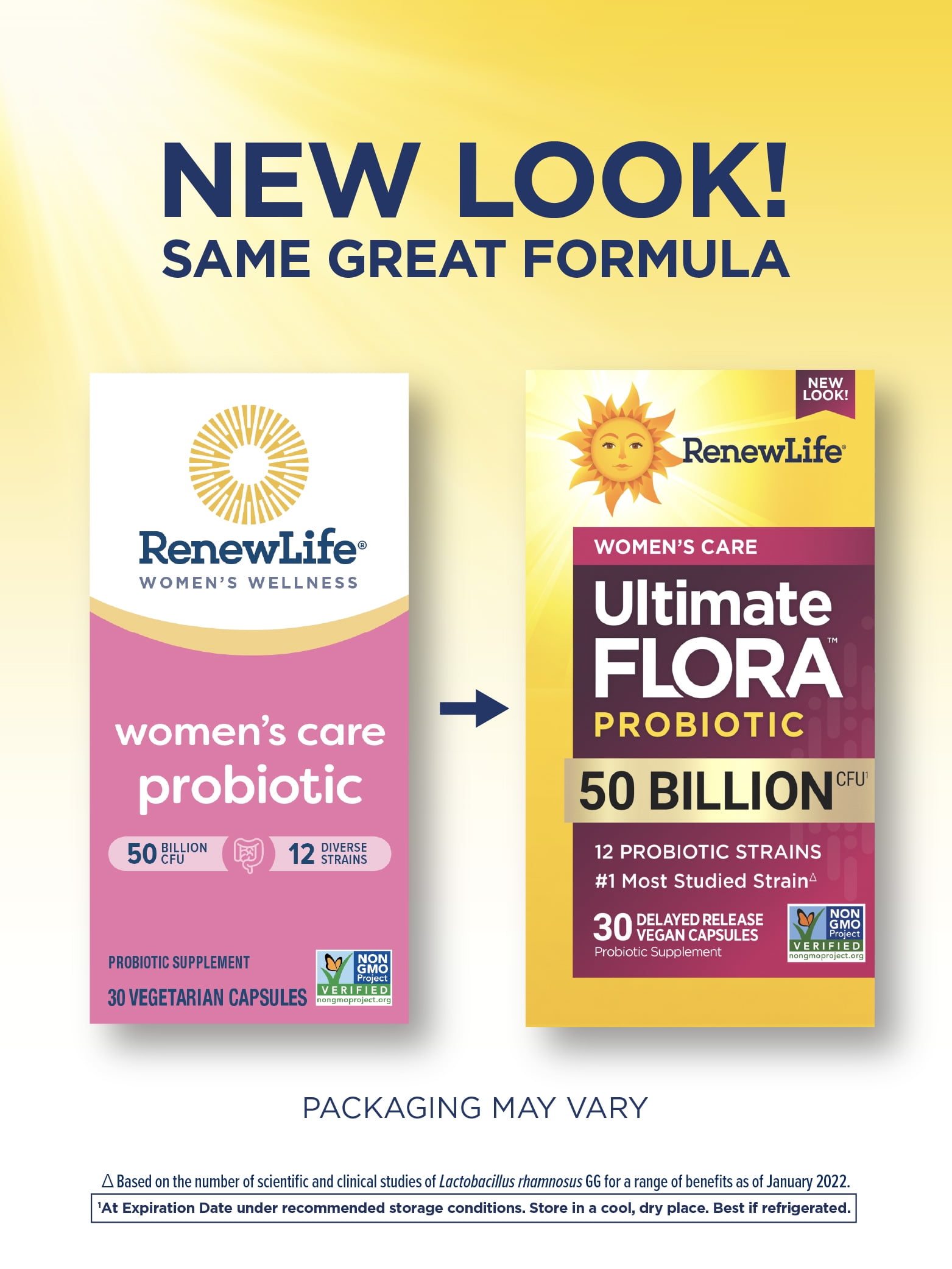Ultimate Flora Women's Vaginal Probiotic Capsule | 30 Count | by Renew Life