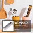 thumbnail image 4 of SEWOART 304 Stainless Steel Cutlery Holder, Large, Drainage, Kitchen Storage, 4 of 6