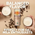 thumbnail image 2 of RISE Brewing Co. Oat Milk Nitro Cold Brew Latte, Organic, Non-GMO & Vegan, 7 fl oz Cans, 2 of 6