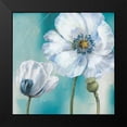 thumbnail image 2 of Audit, Lisa 15x15 Black Modern Framed Museum Art Print Titled - Teal Dance III, 2 of 5