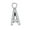 A, variant on When I Tell You I You Keychain Couple Matching Keyrings Day Present For Family