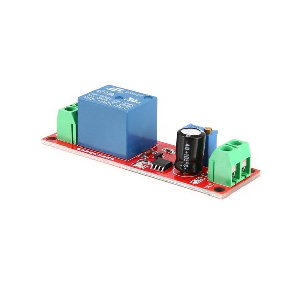 2021 New Arrival DC 12V NE555 Monostable Delay Relay Circuit Conduction Module Trigger Switch Timer Adjustable Time Shield Electronics