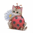 thumbnail image 1 of Cuadros Decorativos 5D pieza de bricolaje especial en forma de taladro diamante pintura Cat Art Decor (YX287) Wdftyju embutido en tela, 1 of 9