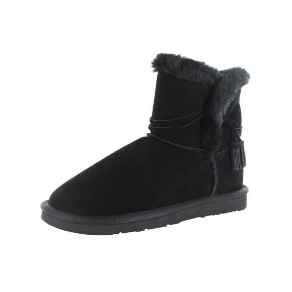 LAMO Womens Thalia Water And Stain Resistant Ankle Boot Shoes, Black, US 5