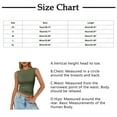 thumbnail image 3 of Women's Basic Tank Top Crew Neck Sleeveless Camisole Shirts Wine L, 3 of 6