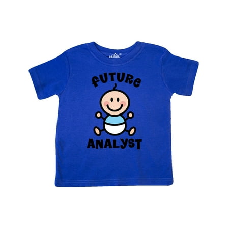

Inktastic Future Analyst Gift Toddler Boy Girl T-Shirt