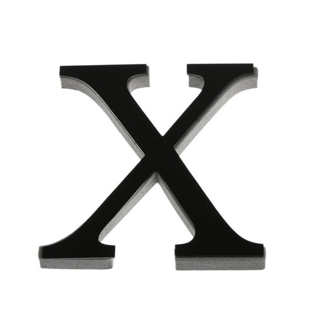 Binwennn Cardboard Numbers for Crafts 3d Nature Wall Decals Shape Wall Decals for Classroom 26 Letters DIY 3D Acrylic Wall Sticker Decals Home Wall Art Mural