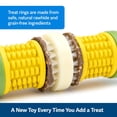 thumbnail image 3 of Juguete para perros PetSafe Busy Buddy Cravin Corncob con anillo de golosinas, 3 of 5