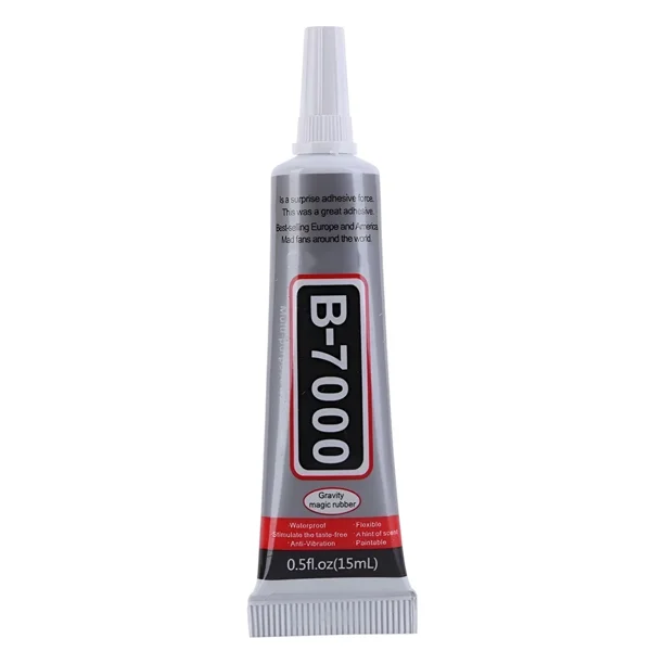 Pegamento de B-7000 de 15/50/110ml, adhesivo de T-7000, reparación de resina epoxi, pegamento líquido para pantalla táctil de teléfono móvil, pegamento adhesivo artesanal para joyería, 1 ud.