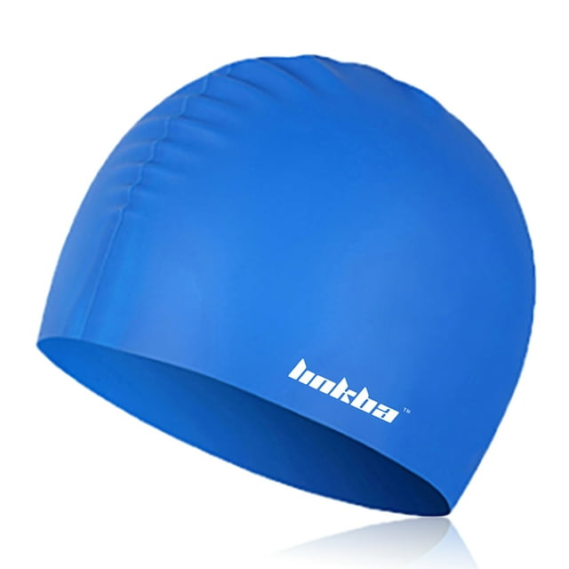 Bonnet de Bain en Silicone à Longs Poils pour Hommes et Femmes Adultes Enfants
