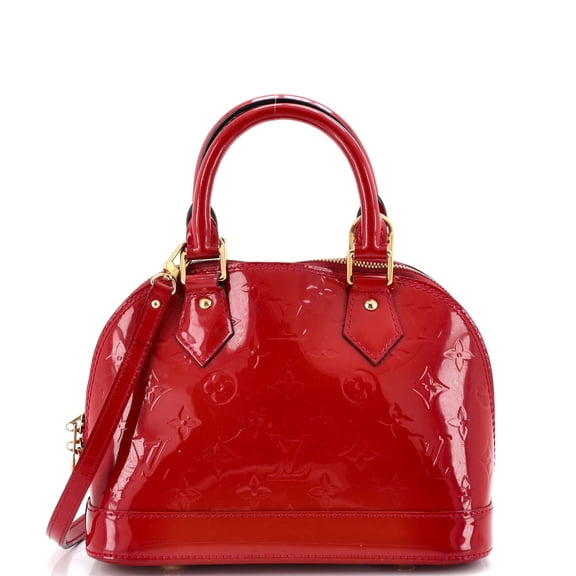 Pre-Owned Alma Handbag Monogram Vernis BB By Rebag