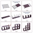 thumbnail image 4 of SalonMore 3-tier Storage 6 Cube Closet Organization System BookShelf Cabinet, 4 of 6
