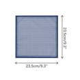 thumbnail image 2 of INSPIRE CHIC Men's Houndstooth Self Fold Pocket Square for Suit Formal, 2 of 4