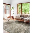 thumbnail image 3 of Loloi Layla LAY-13 Printed Antique / Moss Oriental Area Rug 7'-6" x 9'-6", 3 of 10