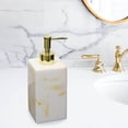 thumbnail image 3 of kurtrusly Pump Bottle Dispenser Liquid Shampoo Dispenser for Home Kitchen White Yellow, 3 of 8