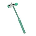 thumbnail image 3 of Reflex Hammer Aluminum Alloy Tromner Neurological Reflex Hammer with Humanized Handle Green, 3 of 22