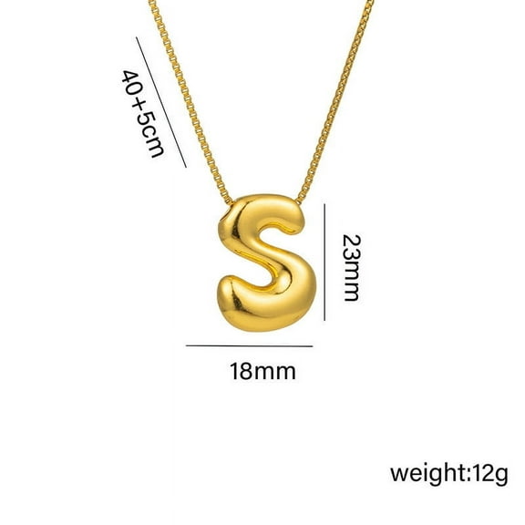 Giunmcul up to 45% Off Letter Necklace Initial Letter Necklace Personalized for Her Mom Necklace