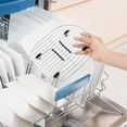 thumbnail image 4 of GZJCKJY Steam and Roast Rack - Stainless Steel Roasting Rack with Silicone-Protected Feet & Handles, 4 of 7