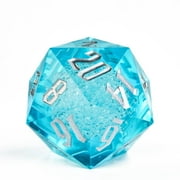 Cusdie Single D20 Dice 55mm, 20 Sided DND Dice, Giant D20 D&D Polyhedral Dice Large D20 w/Gift Box for Role Playing Game Dungeons and Dragons D&D Dice Pathfinder