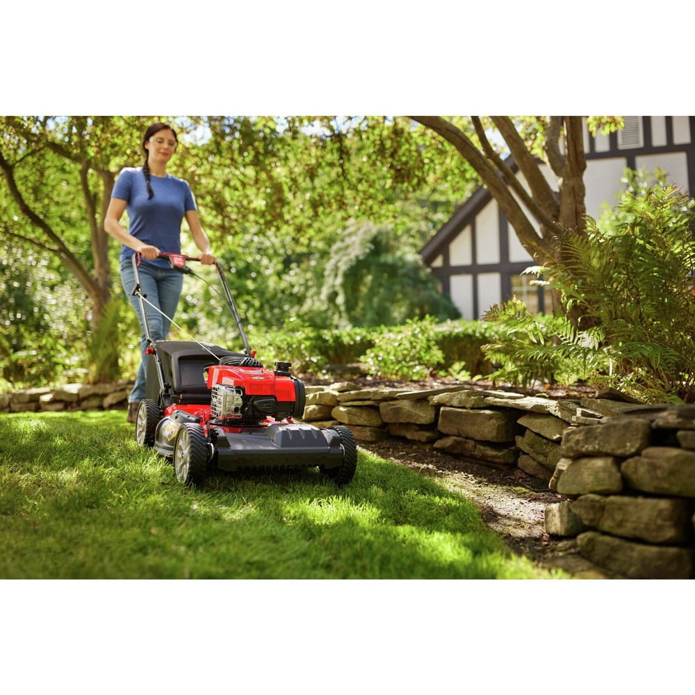 Troy-Bilt 12AVA2BM766 21 in. 140 cc Gas Self-Propelled Lawn Mower