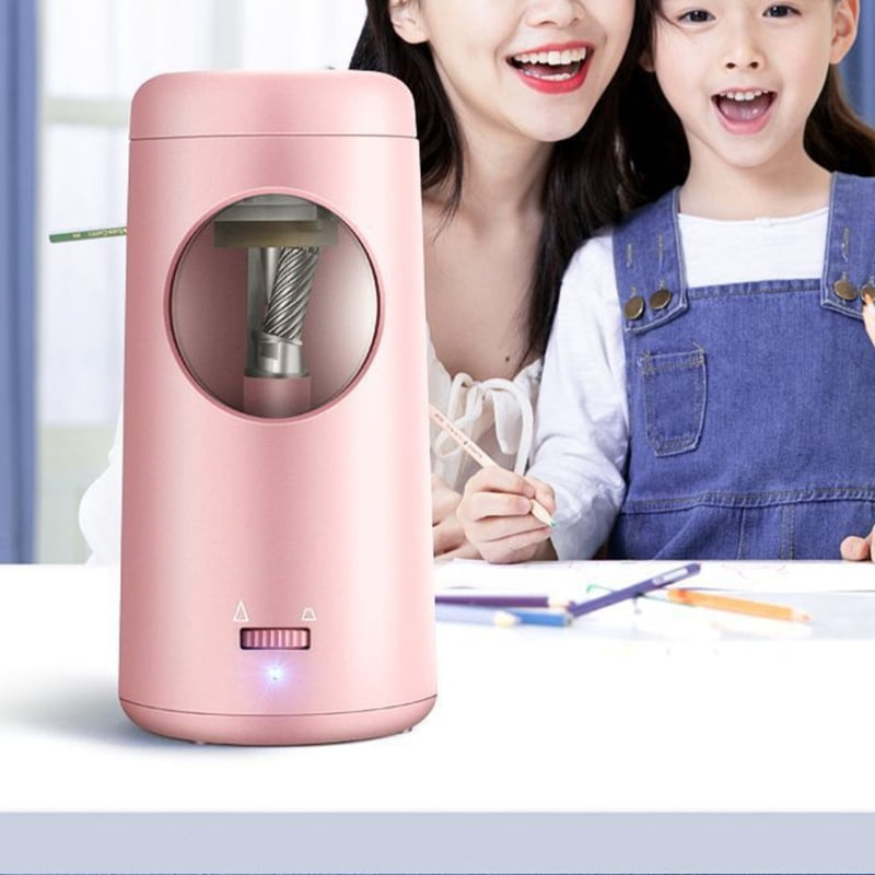 Electric Pencil Sharpener Battery Powered Pencil Sharpener Thickness Adjustable