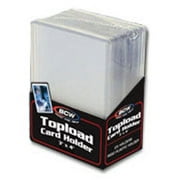 Trading Card Supplies - TOP LOADERS ( 25 Hard Plastic Cases - 1 Pack )