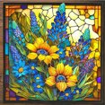 thumbnail image 2 of 5D DIY Cuadrado Taladro Diamante Pintura Vidrieras Kit Del, 2 of 9