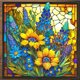 thumbnail image 2 of 5D DIY Cuadrado Taladro Diamante Pintura Vidrieras Kit Del, 2 of 9