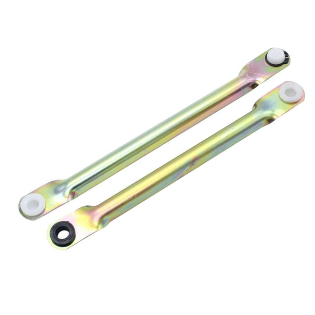 2pcs Limpieza del limpiaparabrisas Accesorios del kit de varilla de empuje Parte de repuesto resistente Reemplazo profesional de servicio pesado para