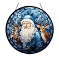 thumbnail image 1 of Adorno colgante de ventana de Papá Noel navideño Strade Fareast Limited con cadena de metal 15cm, 1 of 8