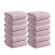 thumbnail image 4 of 12 juegos de toallas de baño para el baño, toallas gruesas absorbentes para el hogar, lavar la cara, regalo - Rosa, 4 of 5