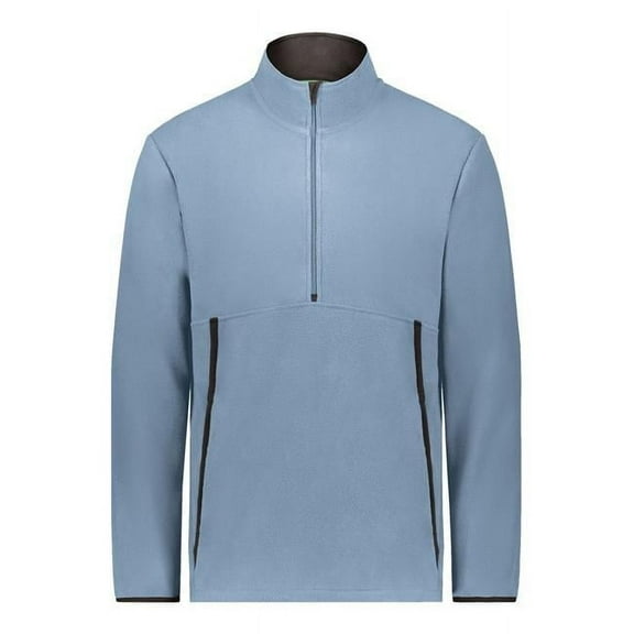 Augusta Sportswear B29334198 Eco Revive Polar Fleece Quarter-Zip Pullover, Dark Green - 3XL