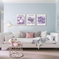 thumbnail image 4 of Van Gogh Canvas Wall Art Set Of 3  Purple Lavender Flower Market Decor Paintings Picasso Butterfly Aesthetic Posters Prints Room For Teen Dorm Bedroom Bathroom 12x16in Framed, 4 of 8