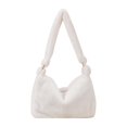 thumbnail image 1 of Bolso Axila Mujer Impresión Hombro Felpa Casual Gran Capacidad S, 1 of 10
