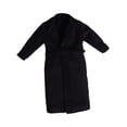 thumbnail image 3 of Figura masculina a escala 1/12, gabardina cortavientos larga, regalos para niños y adultos, moda hecha a mano. Negro, 3 of 9