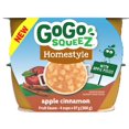 thumbnail image 1 of GoGo squeeZ Homestyle Apple Cinnamon Fruit Sauce Cups, 1 of 1