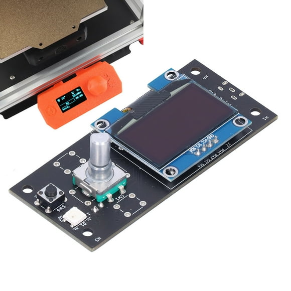 Sonew Mini 12864 Display,Mini 12864 Display Screen,Mini 12864 Display Smart LCD Screen Clear Color For Raspberry Pi 3B/Voron V0 3D Printer 1.3in