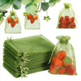 thumbnail image 2 of 100 Bolsas de Protección para Frutas, Bolsas de Red para Frutas de 8x12 Pulgadas, Bolsas de con Cordón, Cubierta para Frutas, Barrera Plagas, 2 of 5