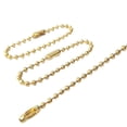 thumbnail image 3 of Miangastore Bead Jewelry Chain Steel 50Pcs 2.4mm Thick 10cm Long, 3 of 8