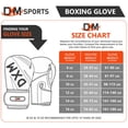 thumbnail image 5 of DXM SPORTS Boxing Gloves for Men & Women - Green & White, 14oz, 5 of 8