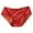 Red, variant on Panties for Women,Hollow Out Thin Strap Panties Comfortable Breathable Lace Trimmed Satin Seam Briefs Underwear,Womens Underwear,Brown,L