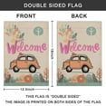 thumbnail image 3 of Happy St. Patrick's Day/Easter Day Outdoor Flags Irish Outdoor Flag Bunny Rabit Eggs Truck 2 Yard Flags12.5''×18''2PCS Linen Vertical Double Sided Welcome Flag for Home,Holiday Gift, 3 of 3