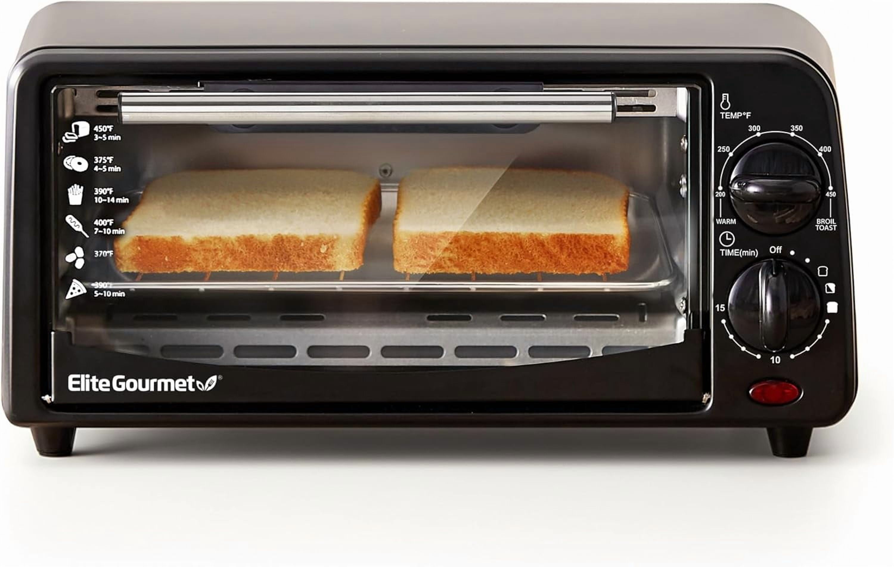 Elite Cuisine Breakfast Deluxe 3 in 1 Toaster Oven Coffee